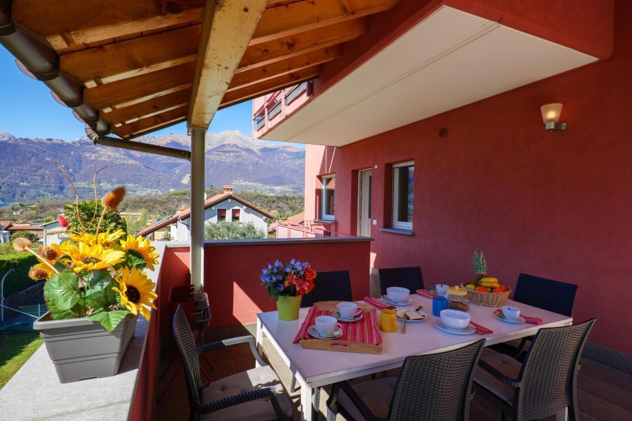 Residence Girasole Casa Rossa B Colico Exterior foto